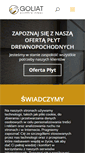 Mobile Screenshot of goliat.pl